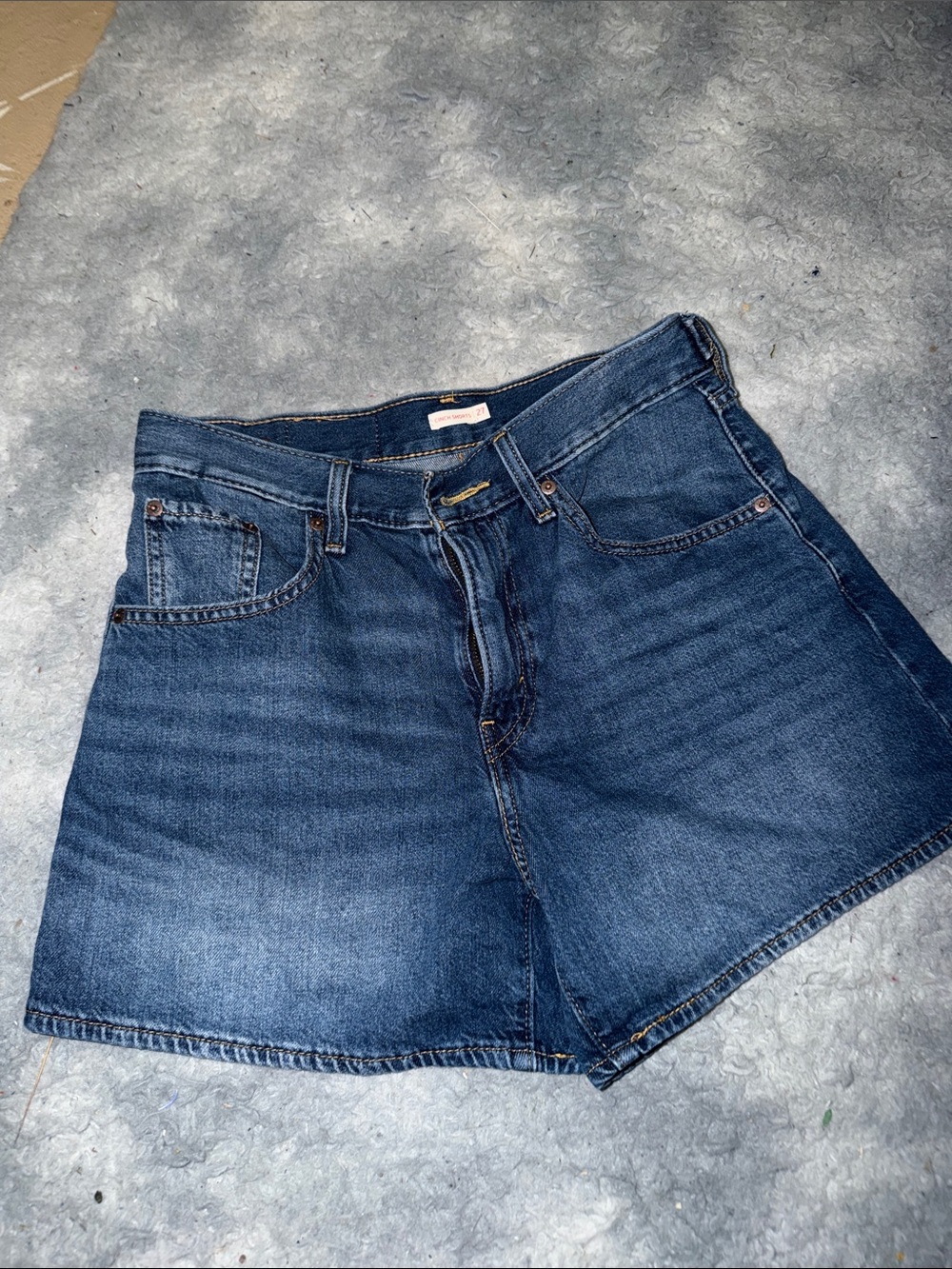 Levi's Blue Denim Women's Shorts